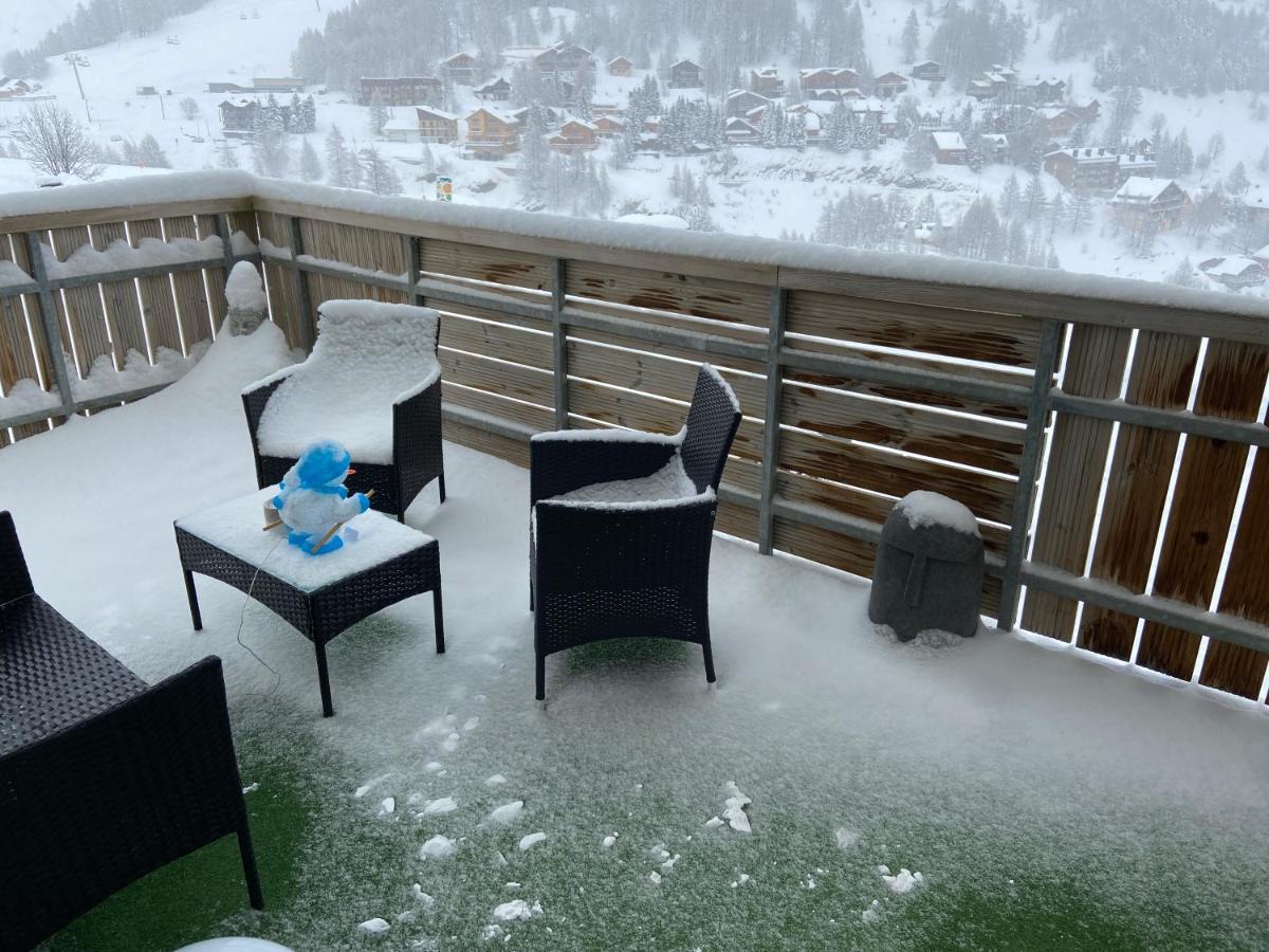 3 Pieces La Foux D Allos Vue Montagne Et Station מראה חיצוני תמונה
